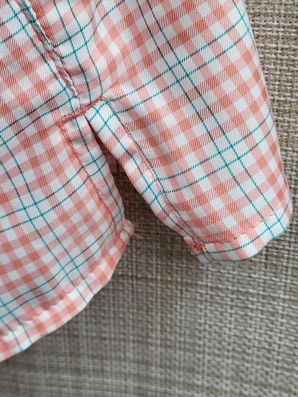 Magellan Men's Fish Gear Shirt Aransas Pass Salmon Teal Moisture Wicking Size XL - Picture 5 of 12